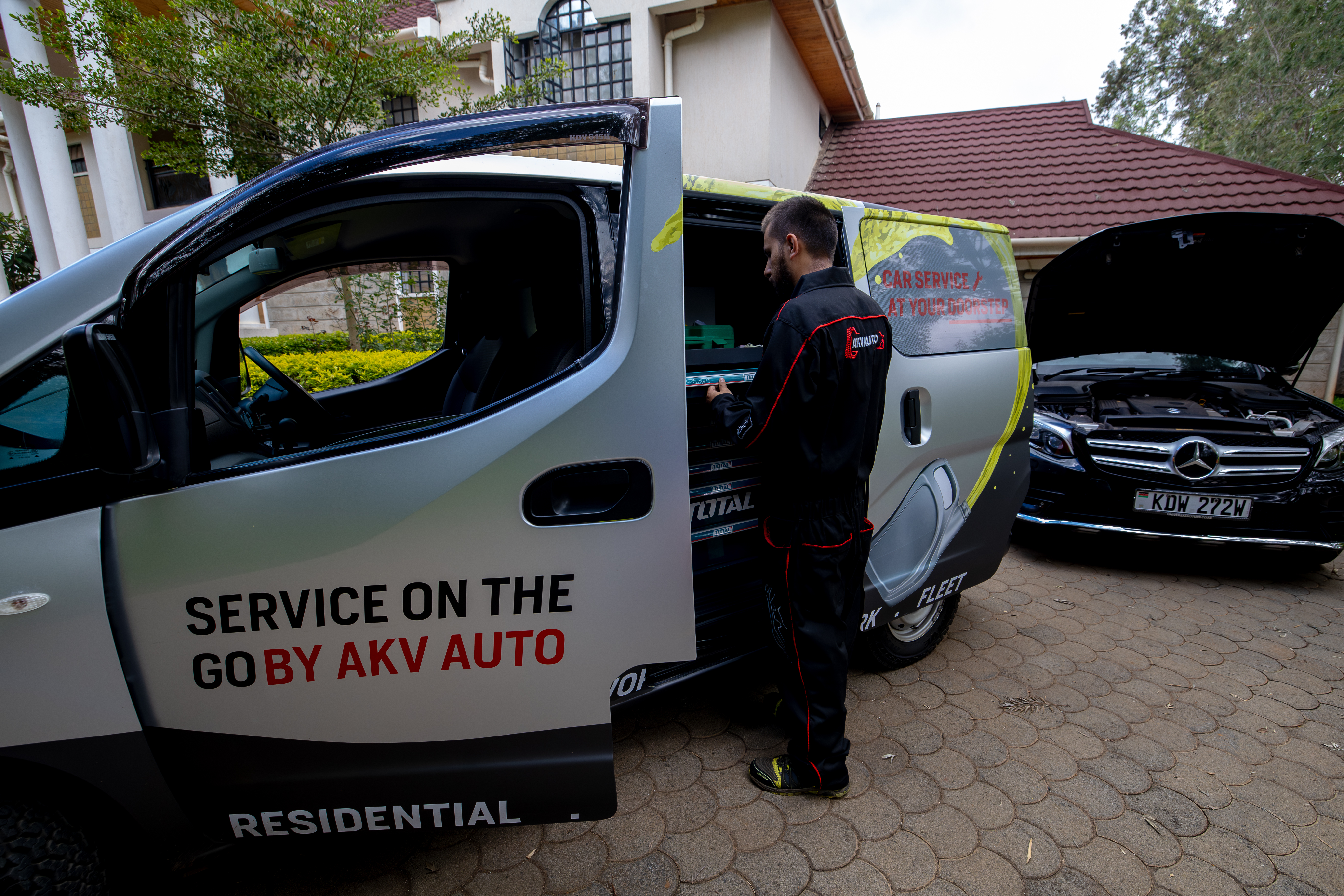 Mobile service van
